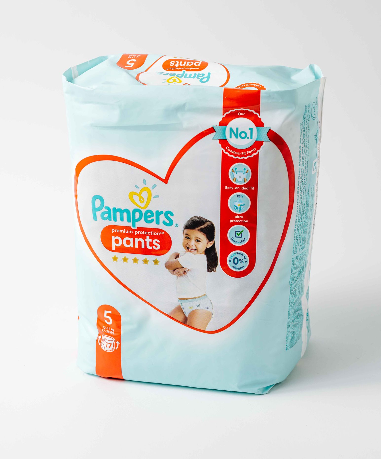 Pampers Baby Windeln Premium Protection Junior Hose Gr.5 12-17