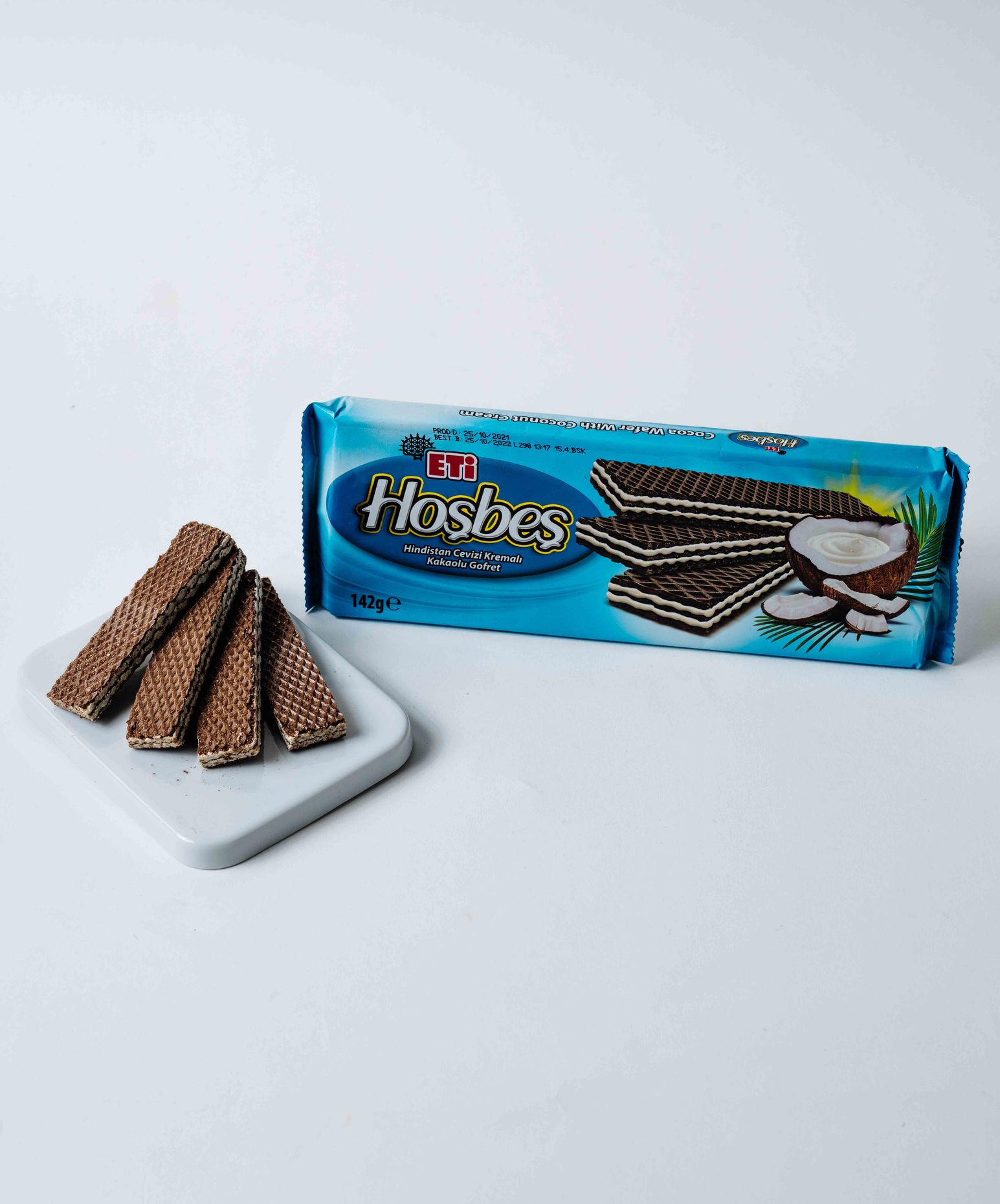 Eti Hosbes Coconut Cream Wafer