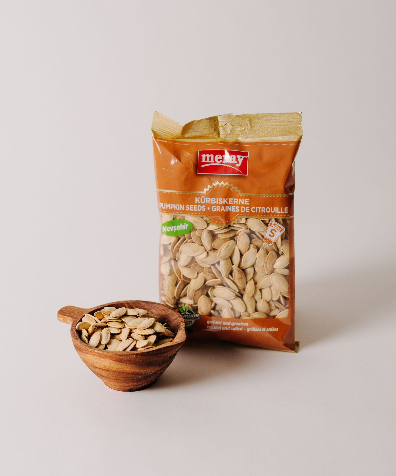 Meray Roasted and Salted Pumpkin Seeds