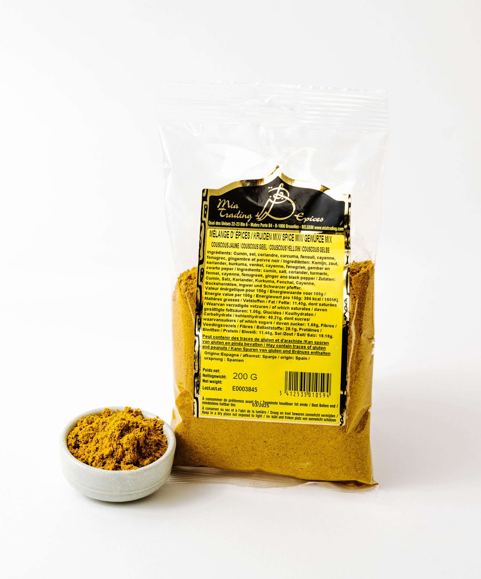 B Spices Gelbes Couscous-Gewürz