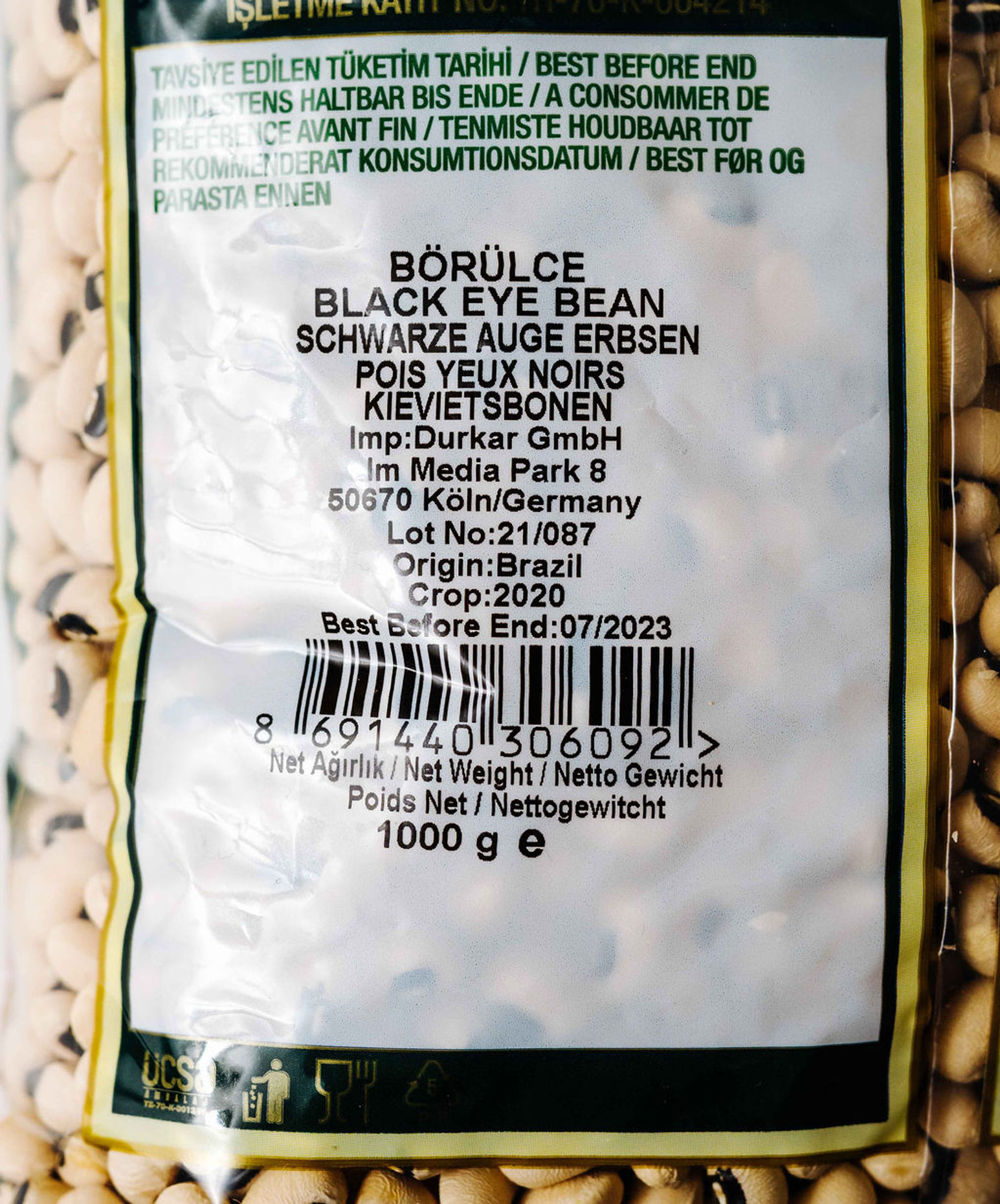 Duru Black-Eyed Beans 