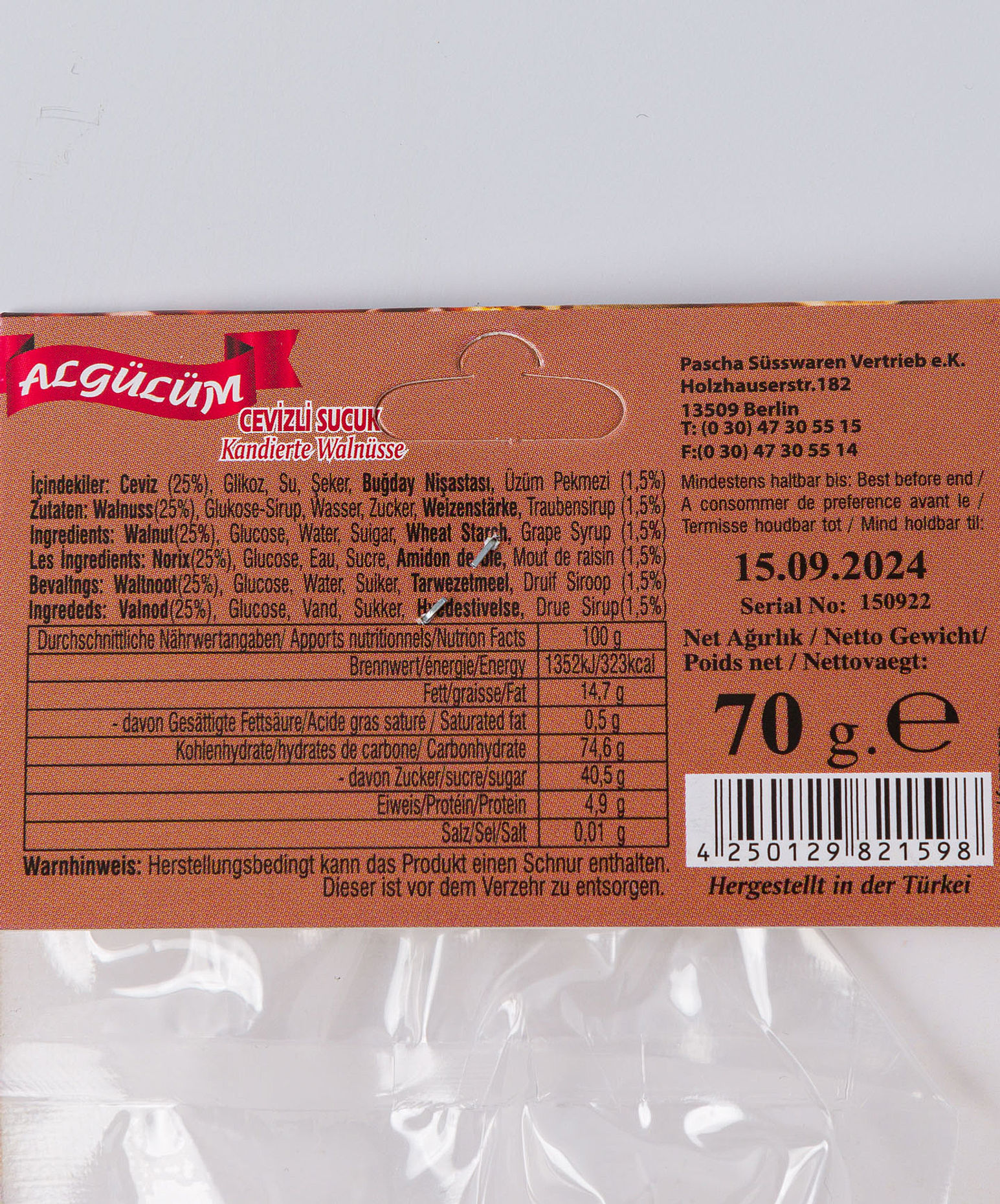 Algülüm Candied Walnut