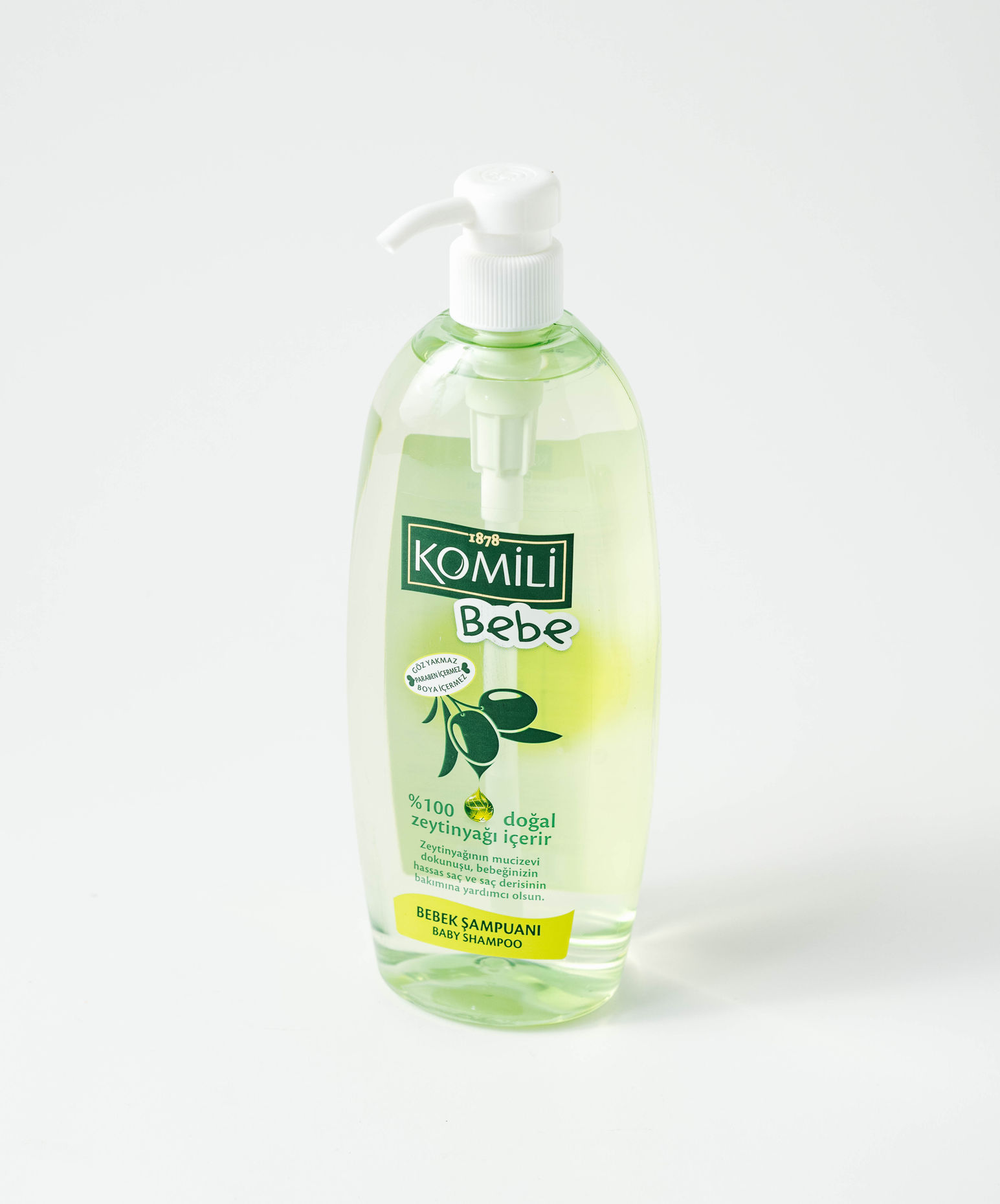 Komili Baby Shampoo mit natürlichem Olivenöl