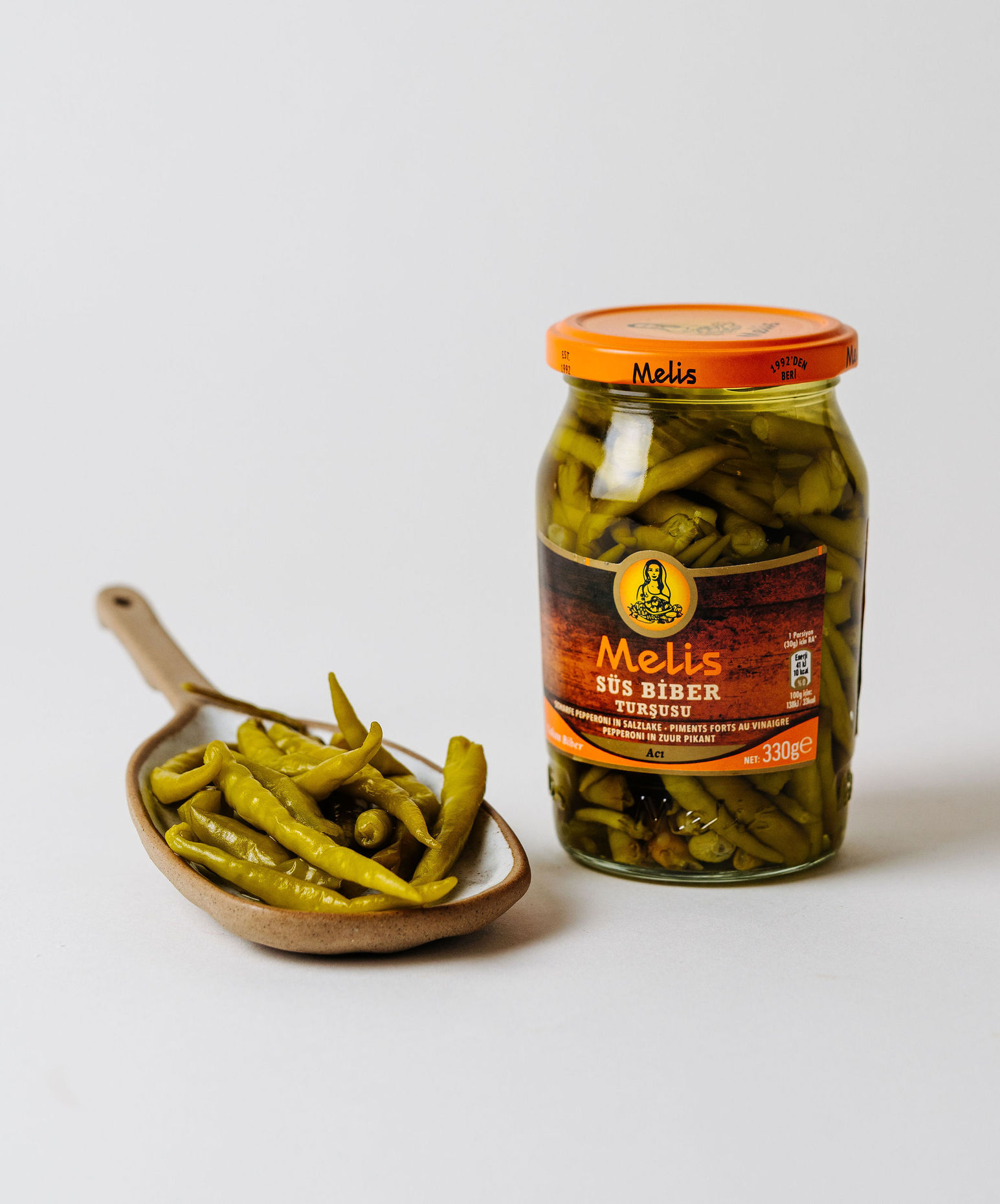 Melis Hot Mini Peperoni Pickles