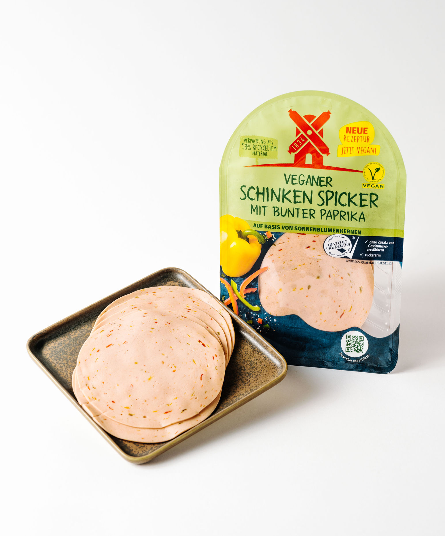 Rügenwalder Mühle Vegan Chicken Ham with Paprika