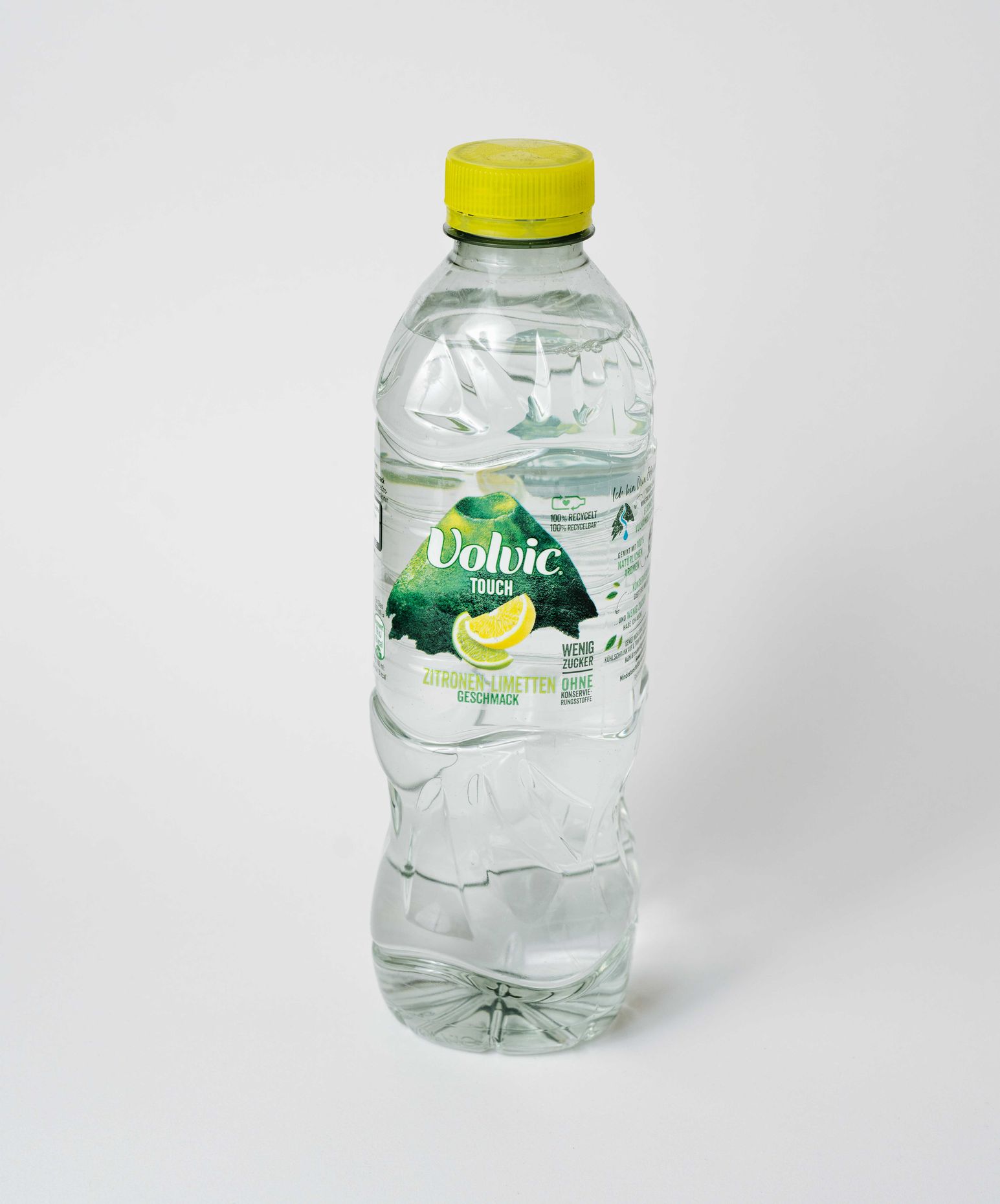 Volvic Mineralwasser mit Zitronen-Limetten-Geschmack