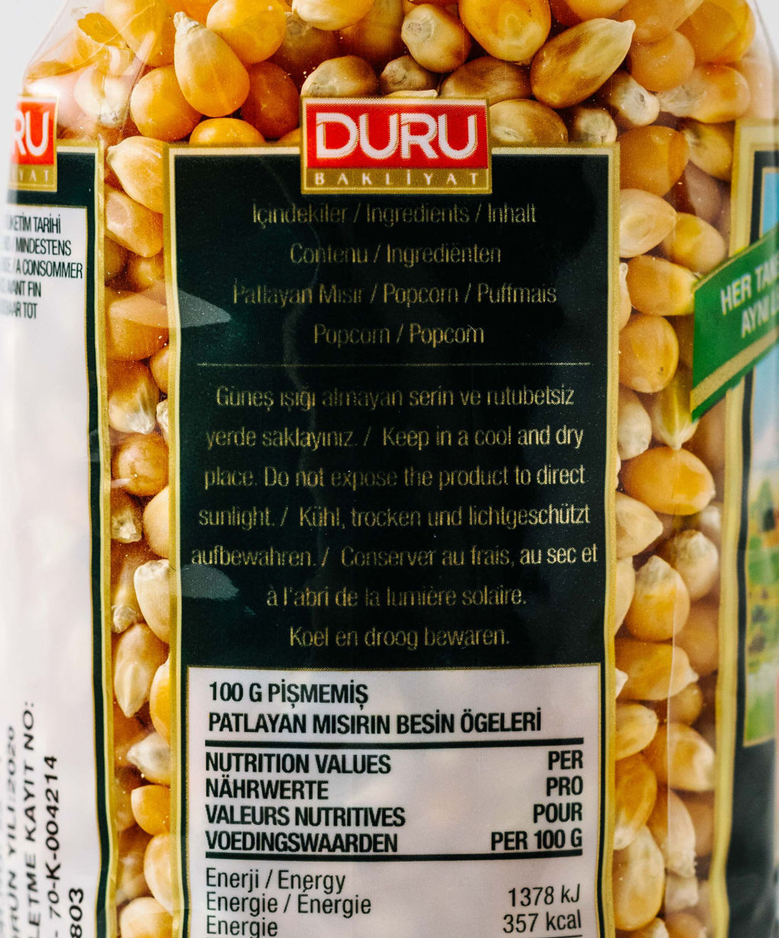 Duru Popcorn Maize Corn