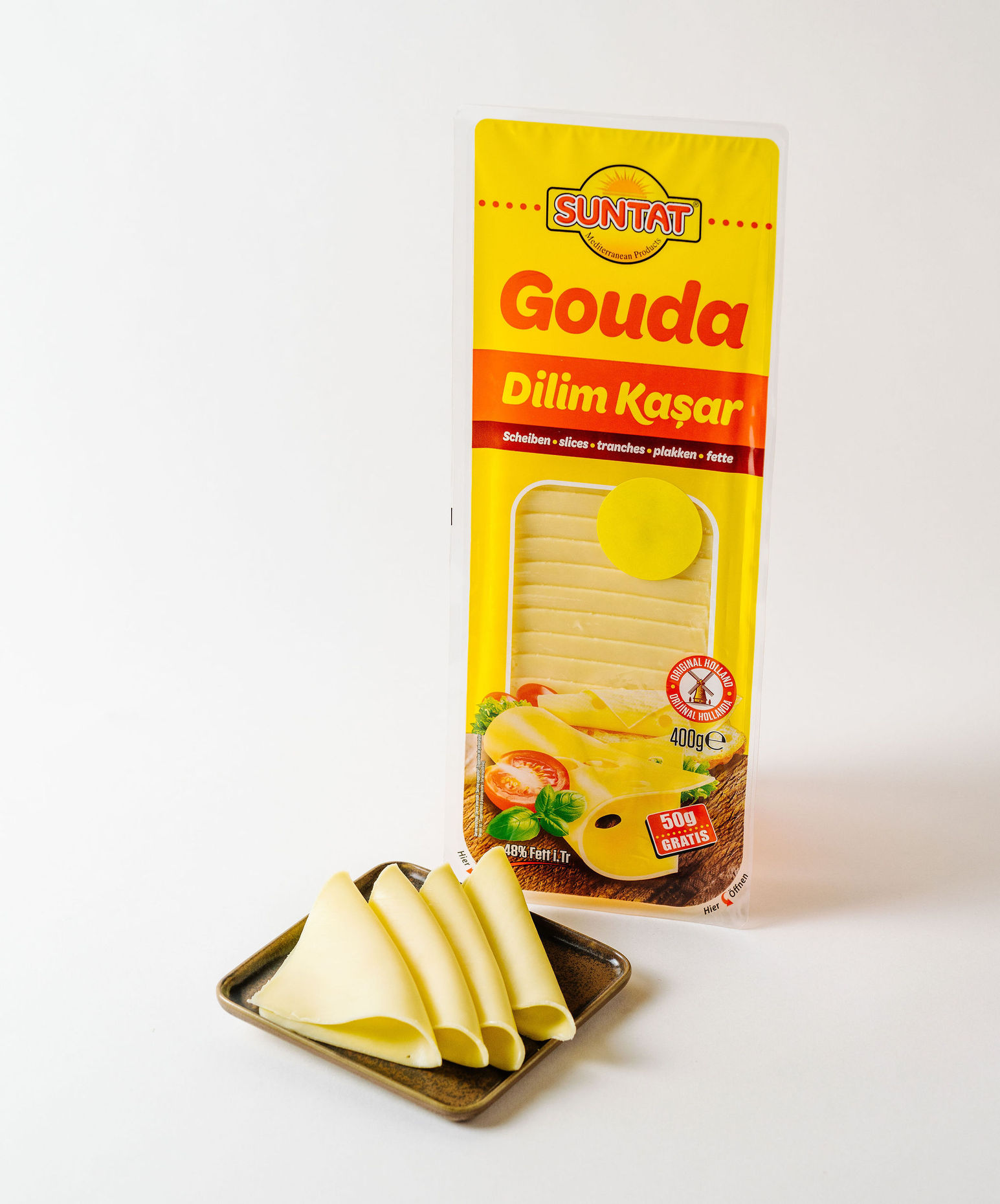 Suntat Gouda Sliced