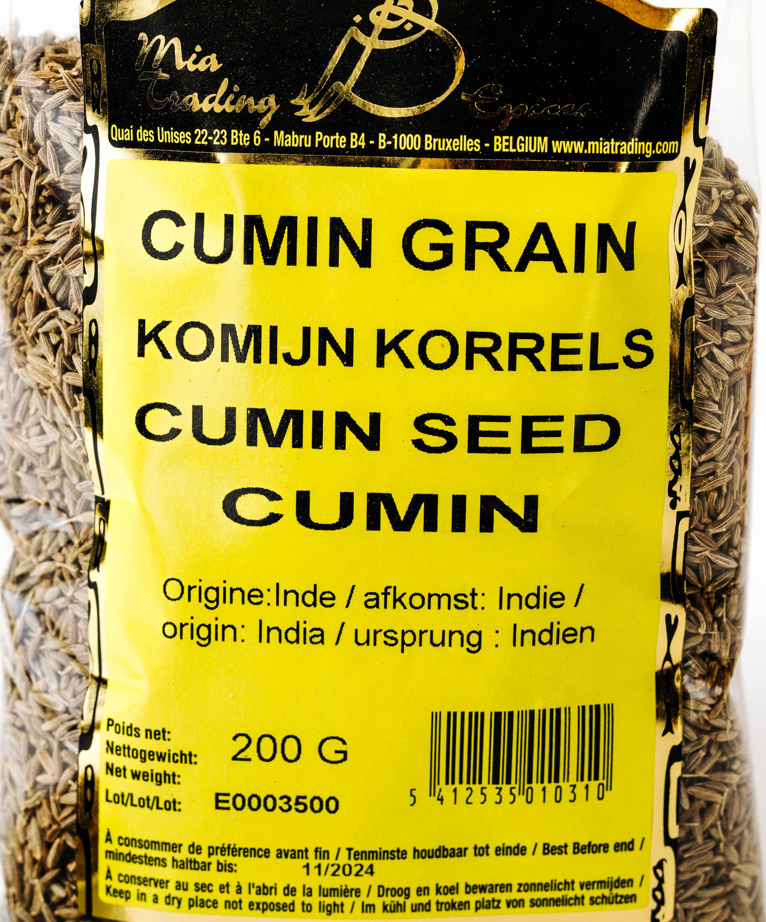 B Spices Cumin Seeds