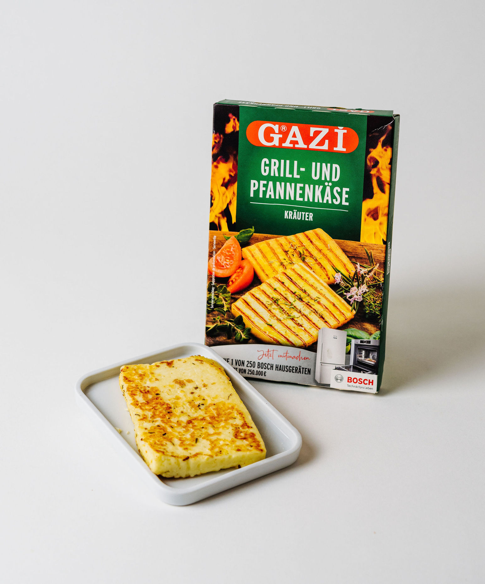 Gazi Grill- und Pfannenkäse mit mediterranen Kräutern