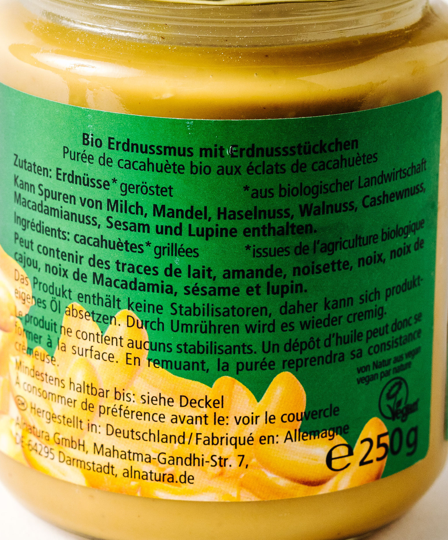 Alnatura Erdnussbutter