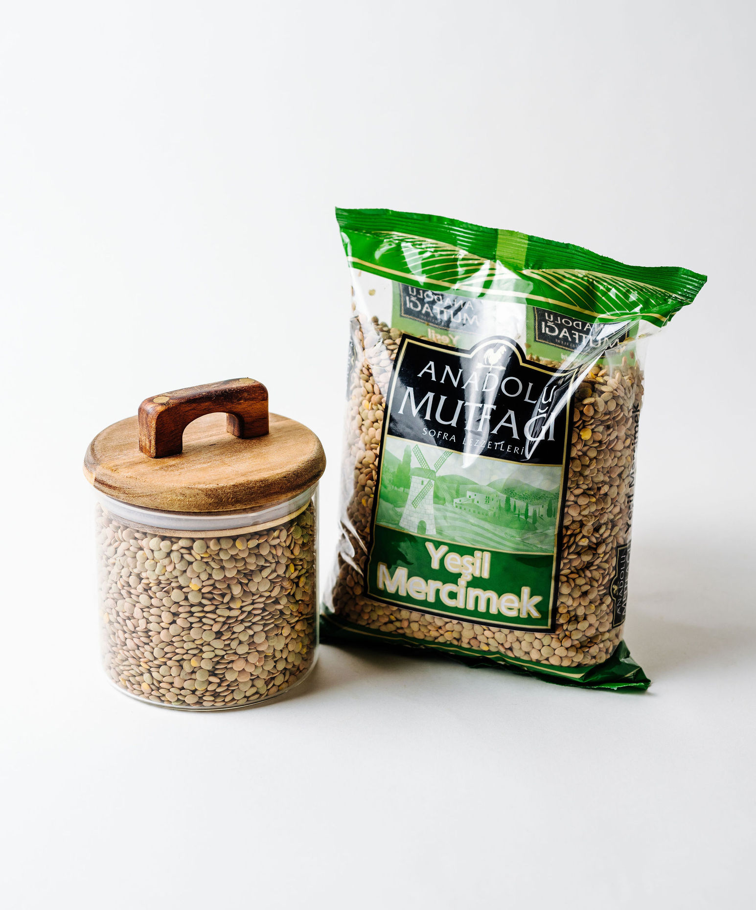 Anadolu Mutfagi Dried Green Lentils