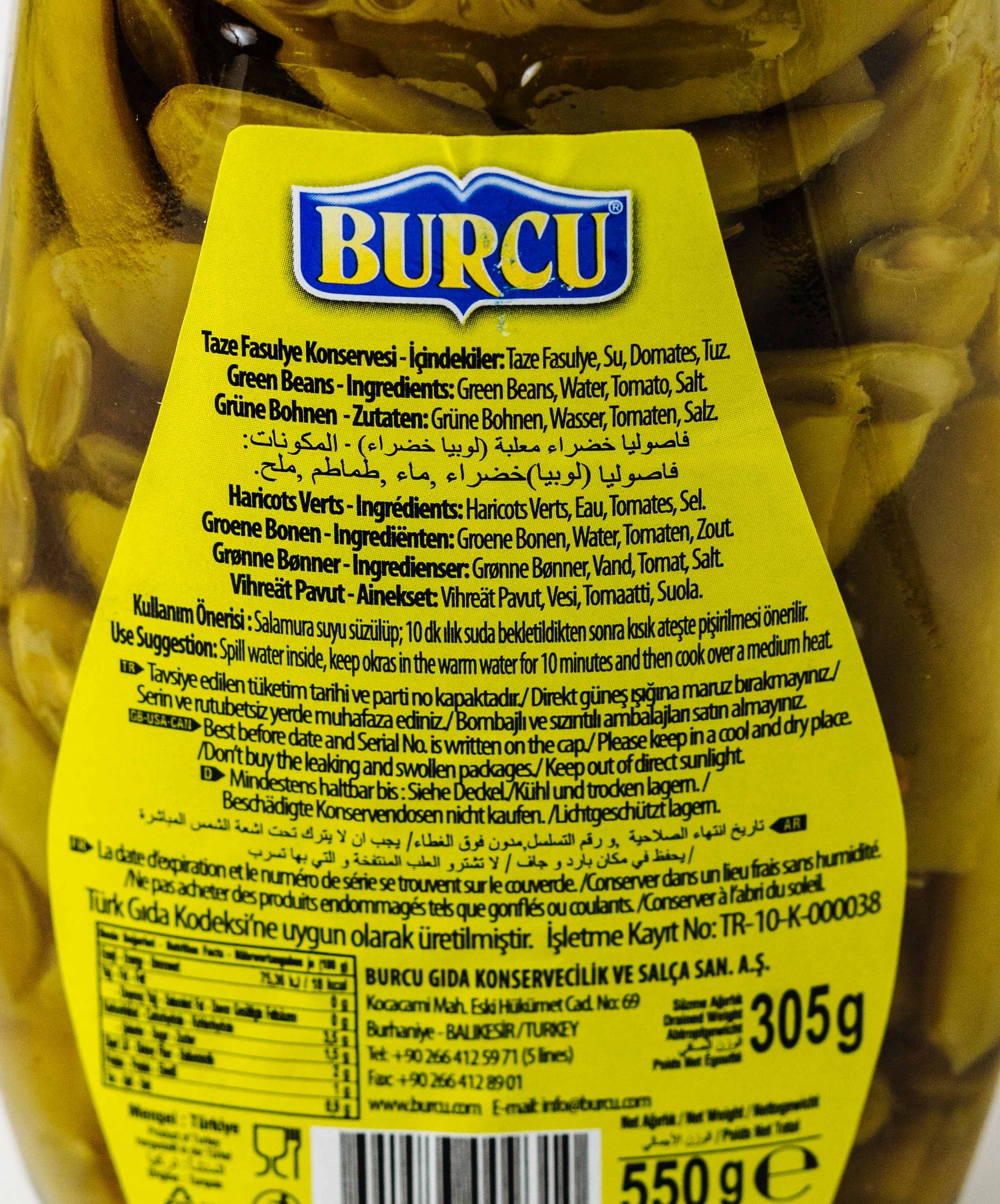 Burcu Green Beans 