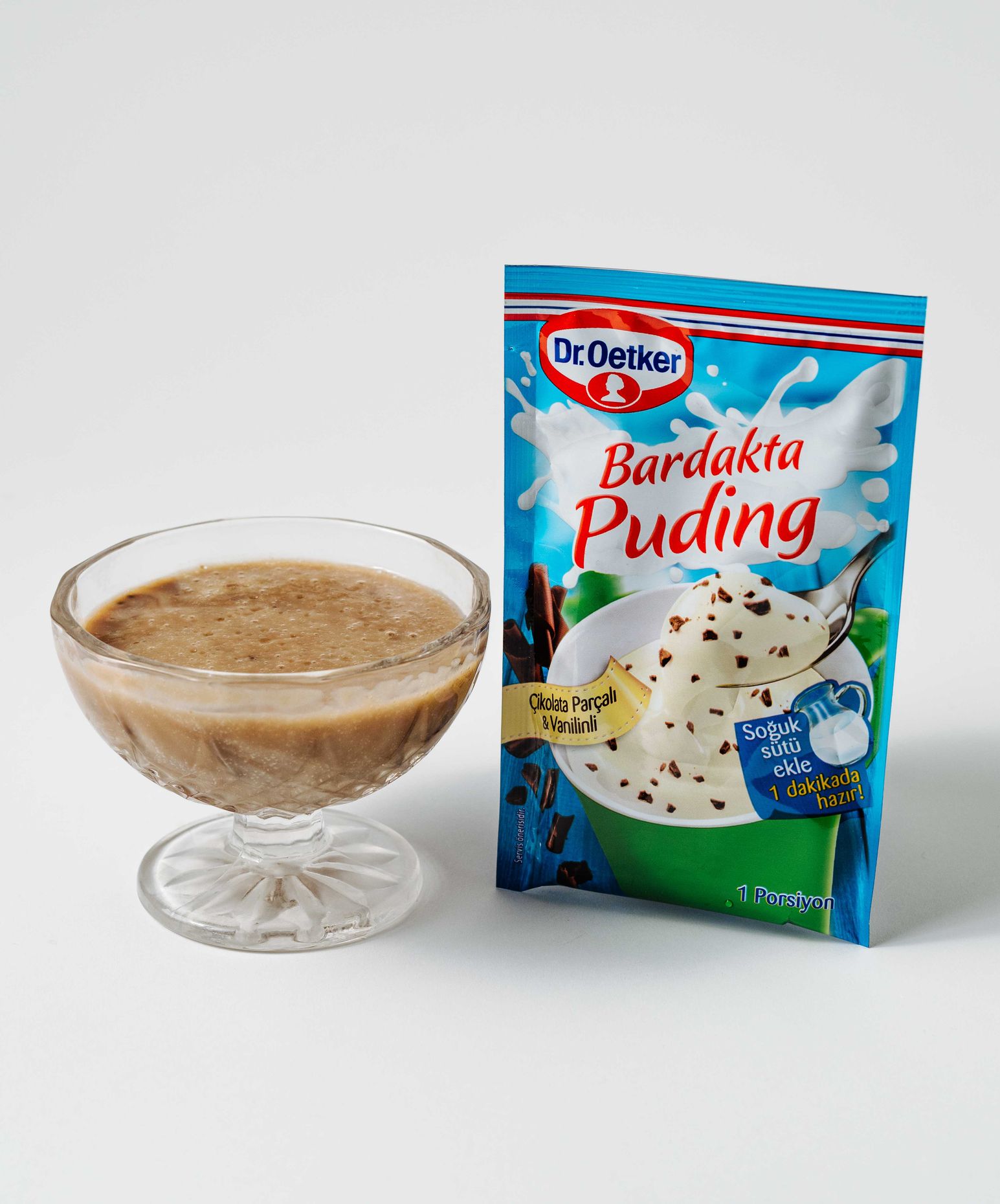 Dr. Oetker Çikolata ve Vanilyalı Puding