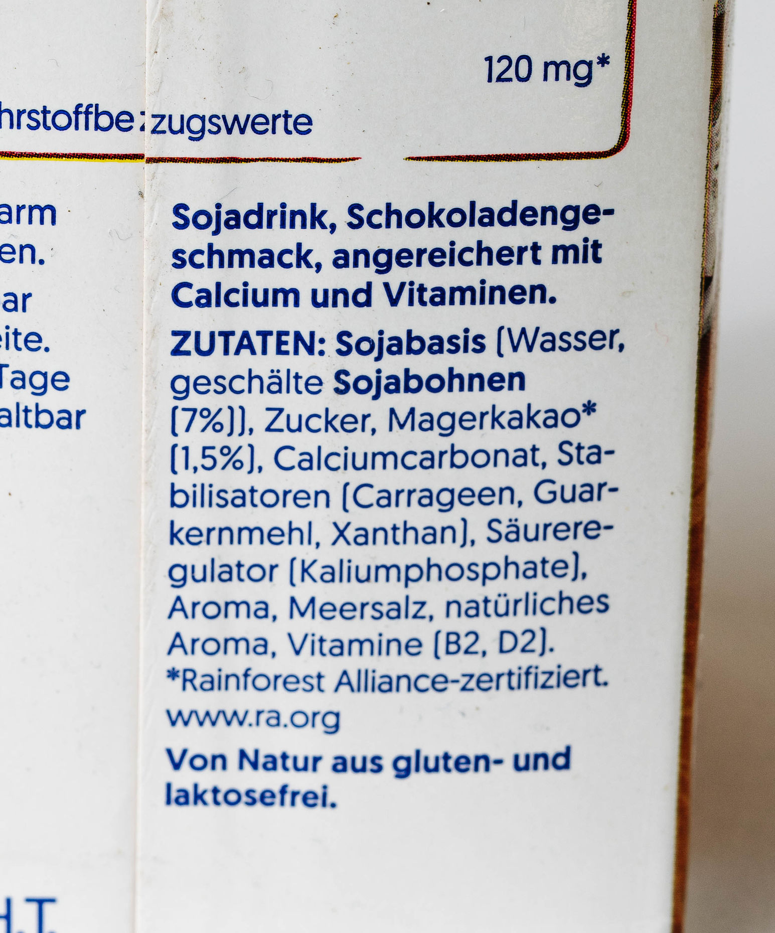 Alpro Sojadrink Schokoladengeschmack