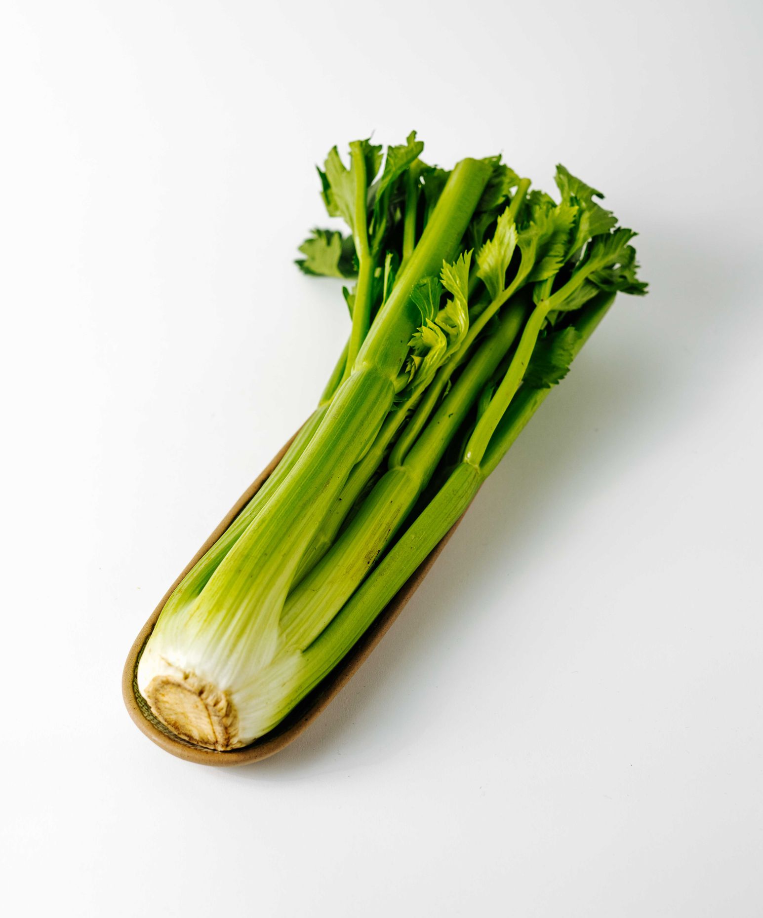 Celery Root and Leaves