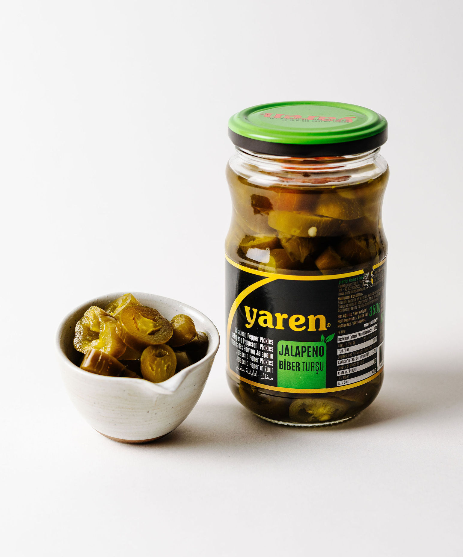 Yaren Eingelegte Jalapeno-Peperoni