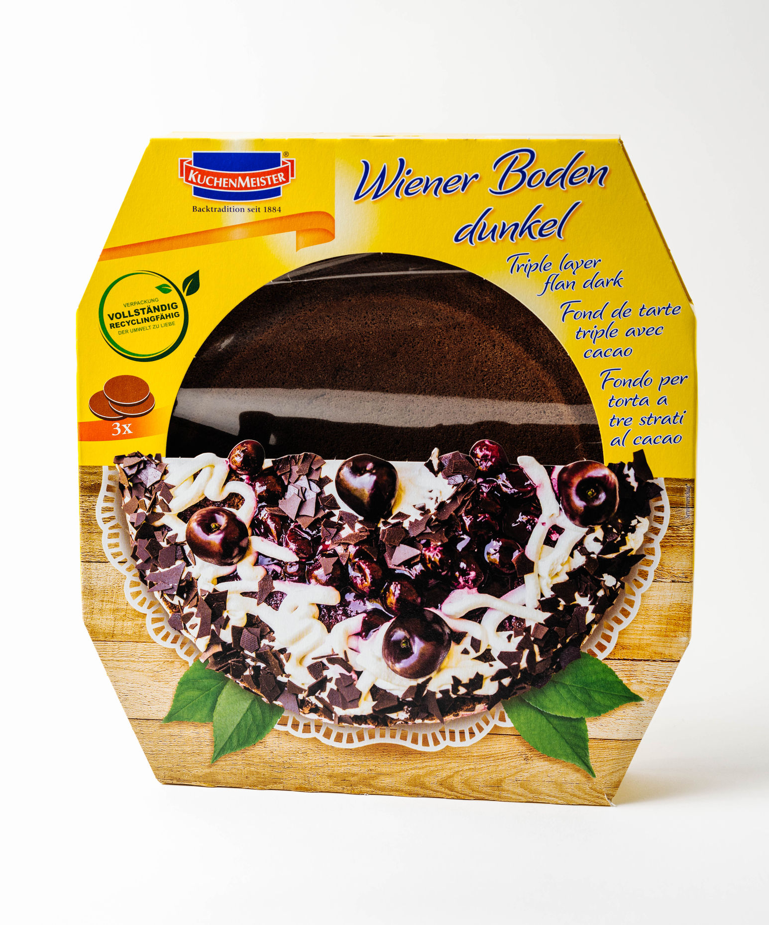 Kuchen Meister Tortenboden (dunkel)