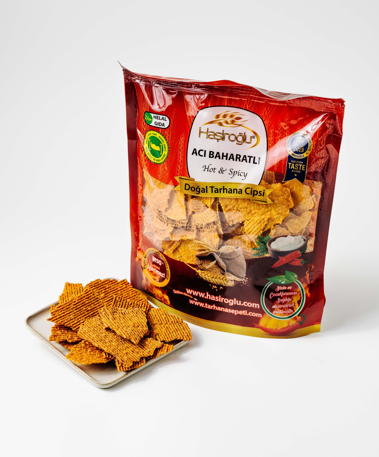 Hasiroglu Tarhana Spicy Chips 