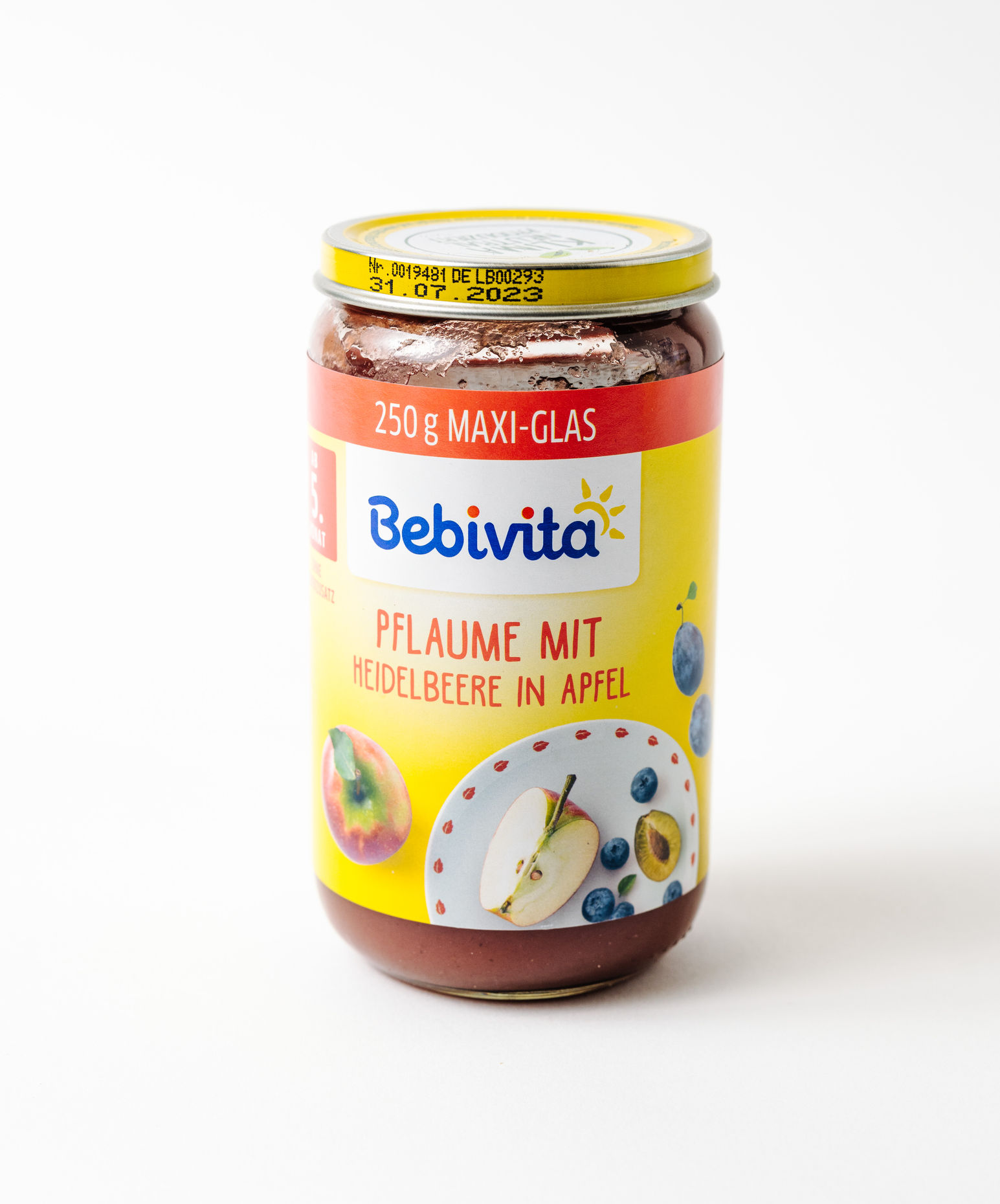 Bebivita Plum with Blueberry-Apple Ready meal