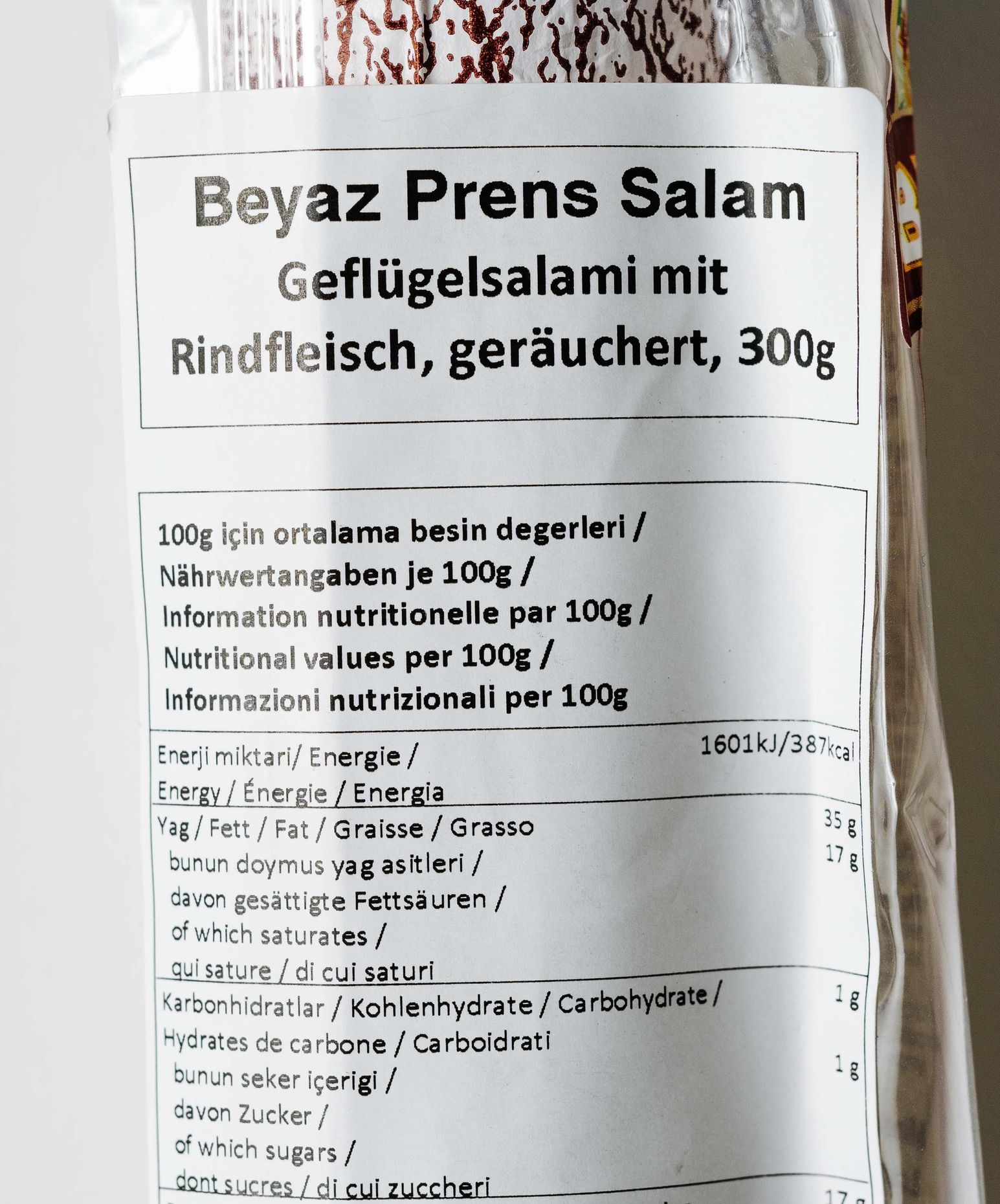 Özyörem  Salami mit Huhn