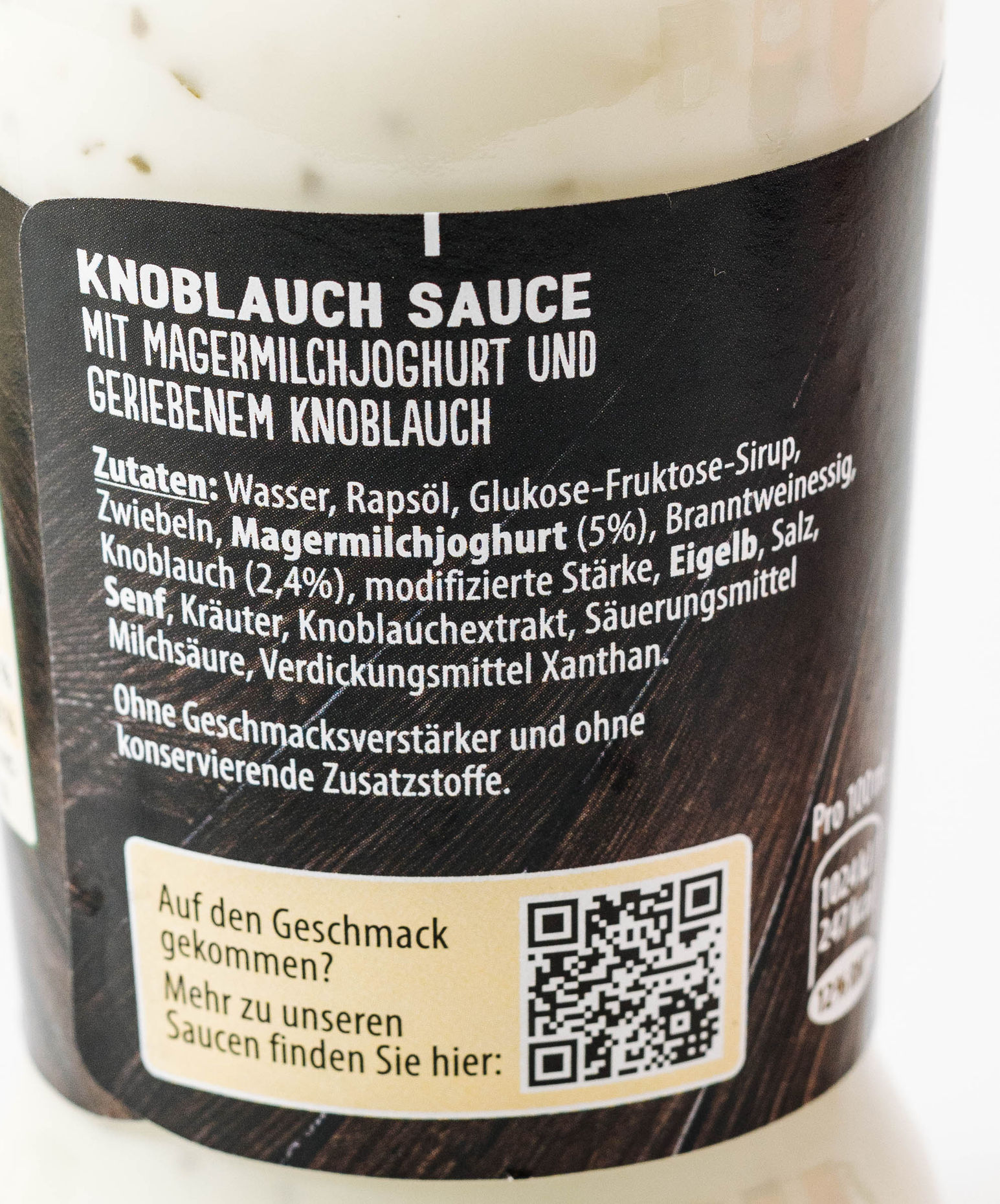 Kühne Knoblauch Soße