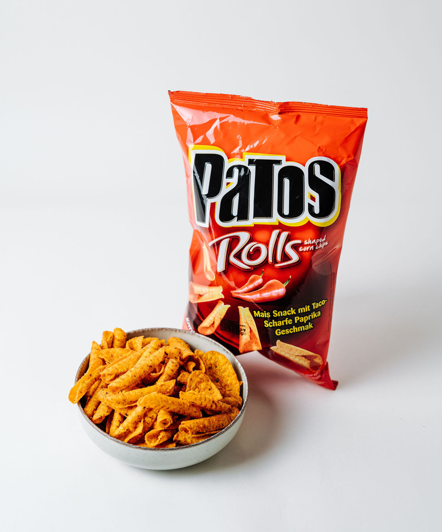 Patos Potato Chips Hot Rolls