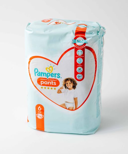 Pampers Baby Diapers Premium Prot.Extra Large Pants Gr.6 15+kg