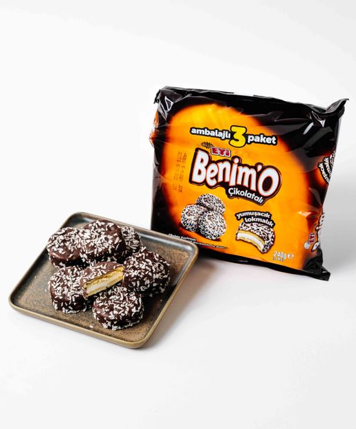 Eti Benimo Kokosnuss- und Marshmallow-Kekse