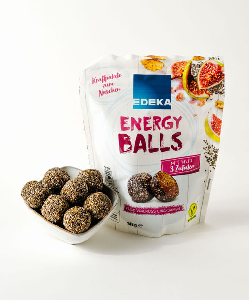 Edeka Energy Balls (mit Chia, Feige, Walnuss)