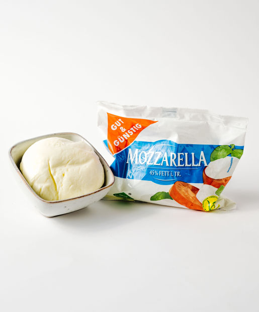 Gut & Günstig Mozzarella Cheese 45% Fat 