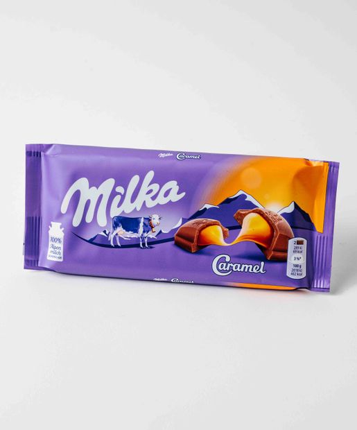 Milka Chocolate Tablet Caramel