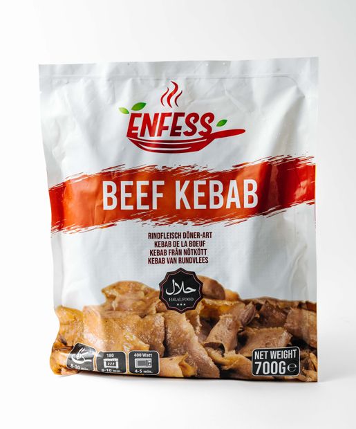 Enfess Frozen Beef Kebab