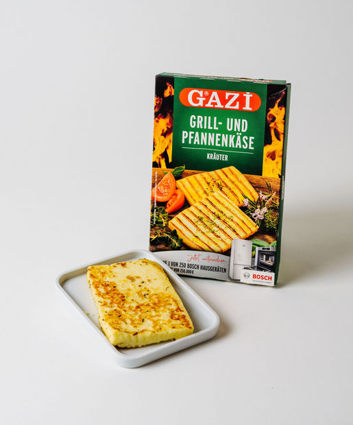 Gazi Grill and Pan cheese with Mediterranean Herbs