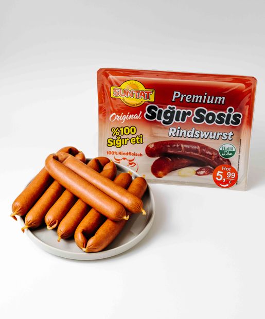 Suntat Premium Spicy Beef Sausage