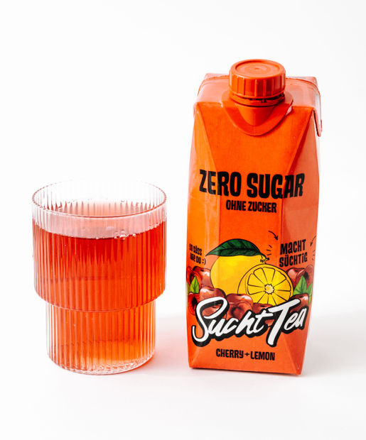 SuchtTea Cherry-Lemon Ice Tea (Zero Sugar)