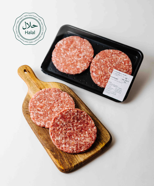 Buhara Minced Hamburger Meat Patties (Halal)