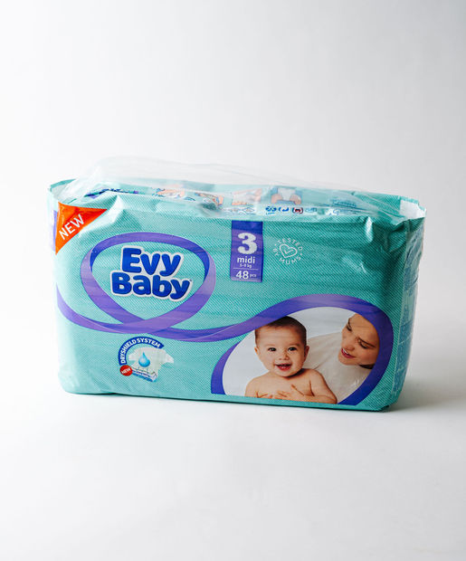 Evy Baby Baby Diapers Midi No:3