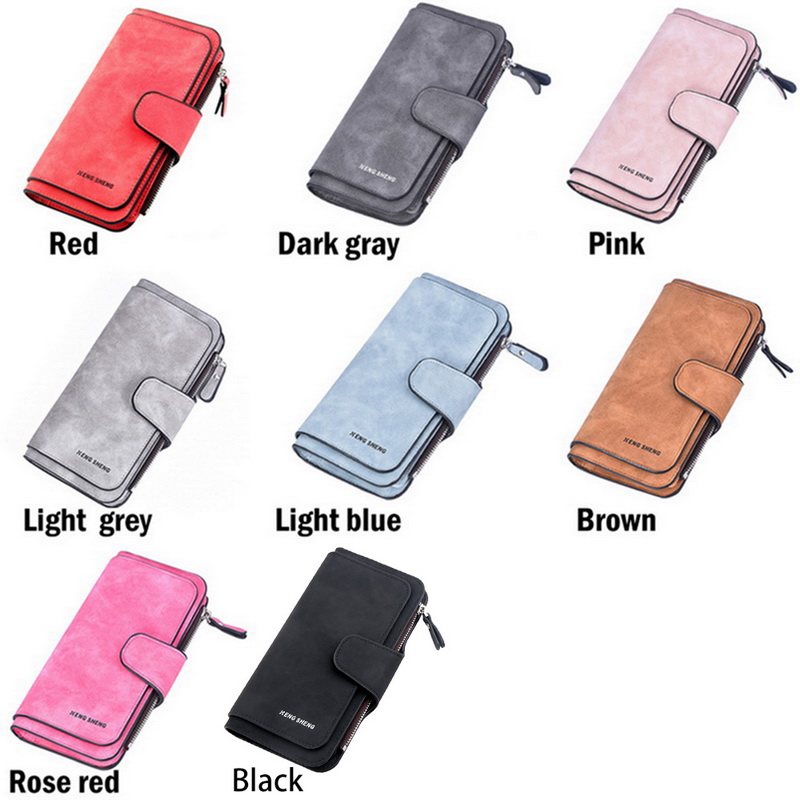 Casual Long Wallets  Coin Pocket Hasp Card Holder Money Bags