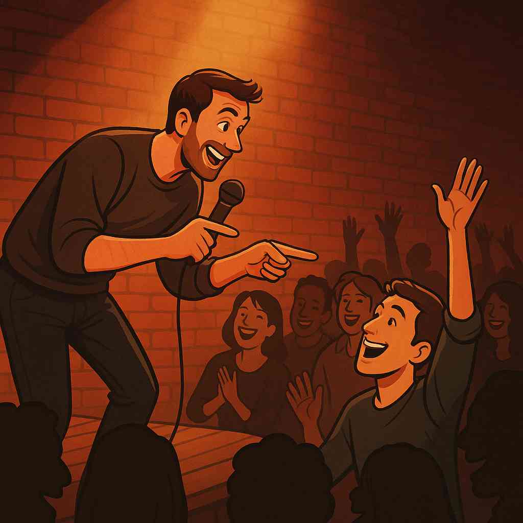 The Secret Power of Crowd Work in Stand-Up - Inside Jokes: A Comedy Blog By The Comedy Stand Productions in Halifax, Nova Scotia