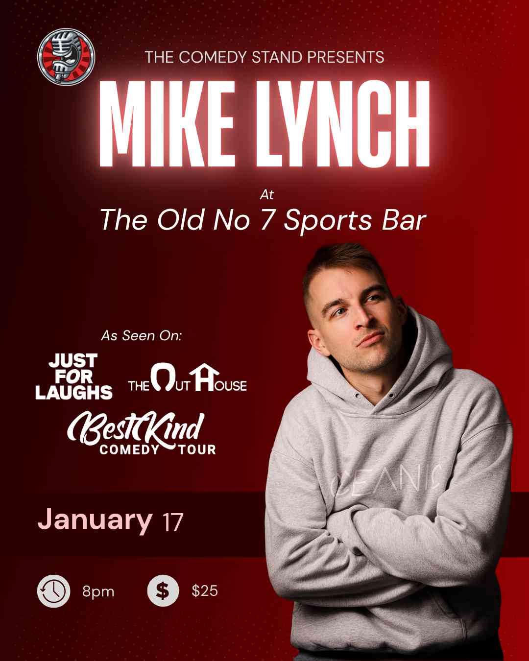 MIKE LYNCH: Live in Jeddore - Live Standup Comedy Events Happening All Over Halifax and Nova Scotia - The Comedy Stand Comedy Club