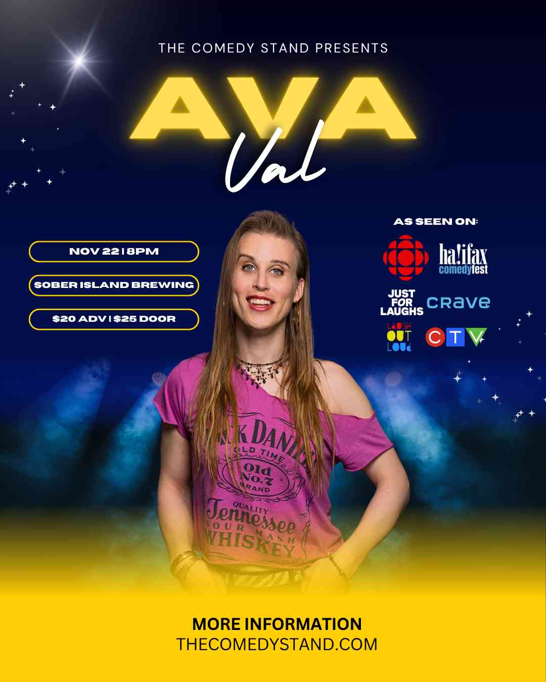 AVA VAL: Live in Sheet Harbour - Live Comedy Show