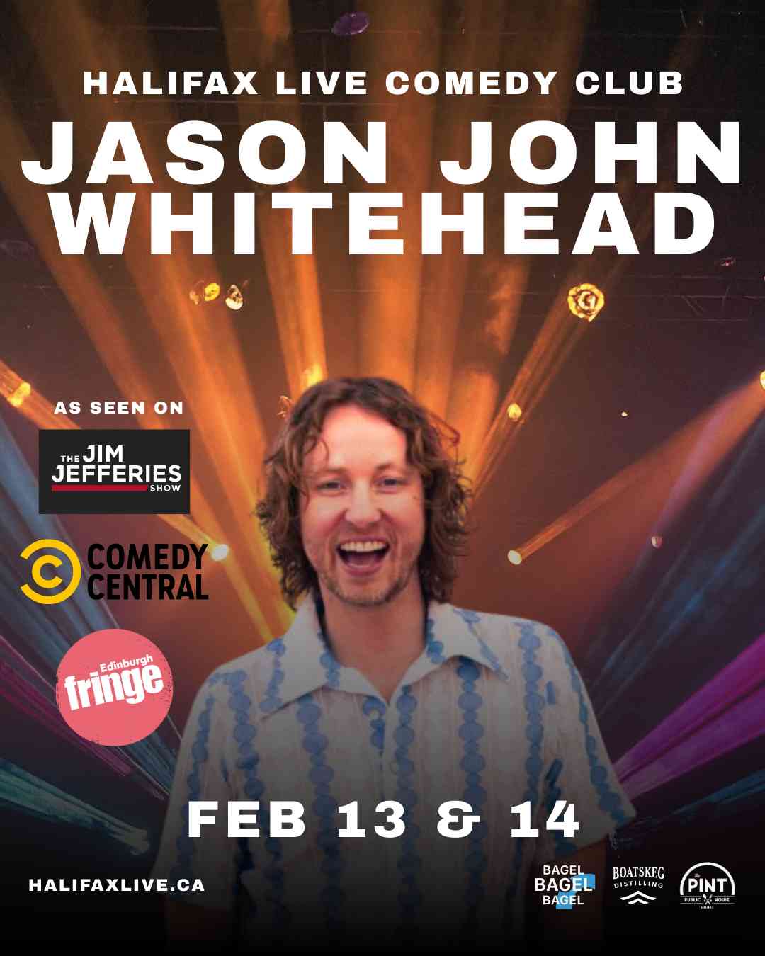 JJ Whitehead Live at Halifax Live Comedy Club