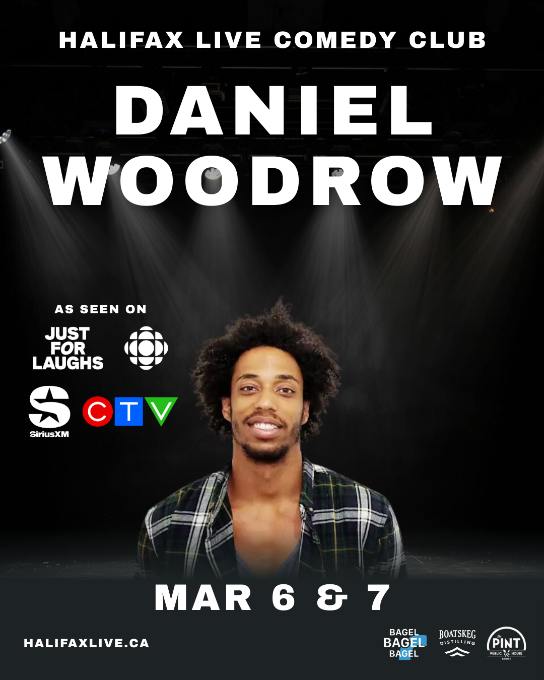 DANIEL WOODROW Live at Halifax Live Comedy Club