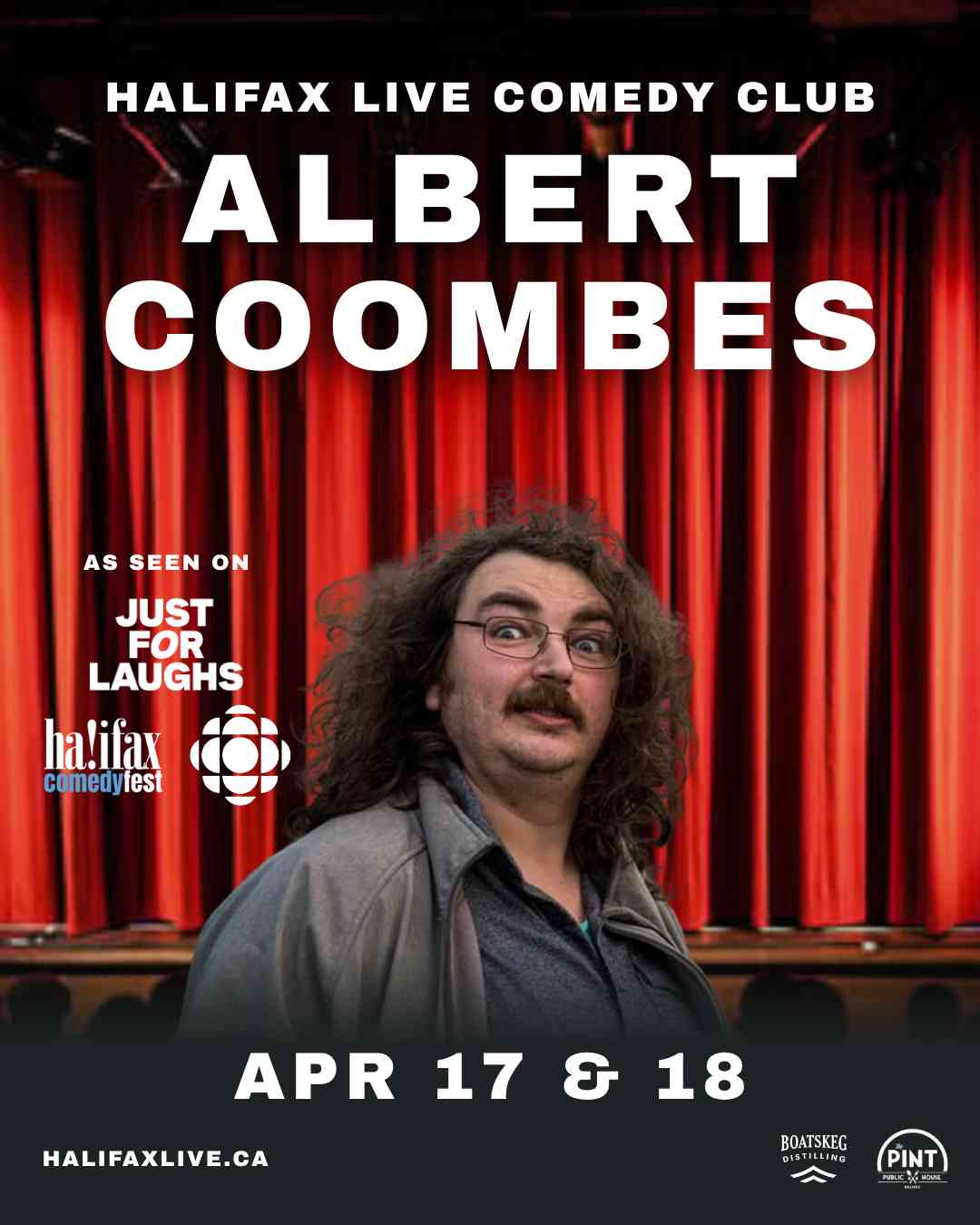 ALBERT COOMBES Live at Halifax Live Comedy Club