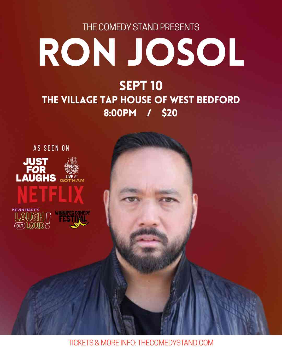 RON JOSOL: Live in Bedford - Live Comedy Show