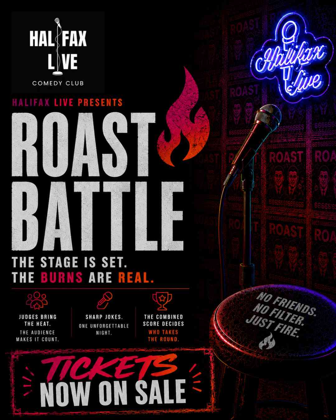 HALIFAX ROAST BATTLE - Live Comedy Show
