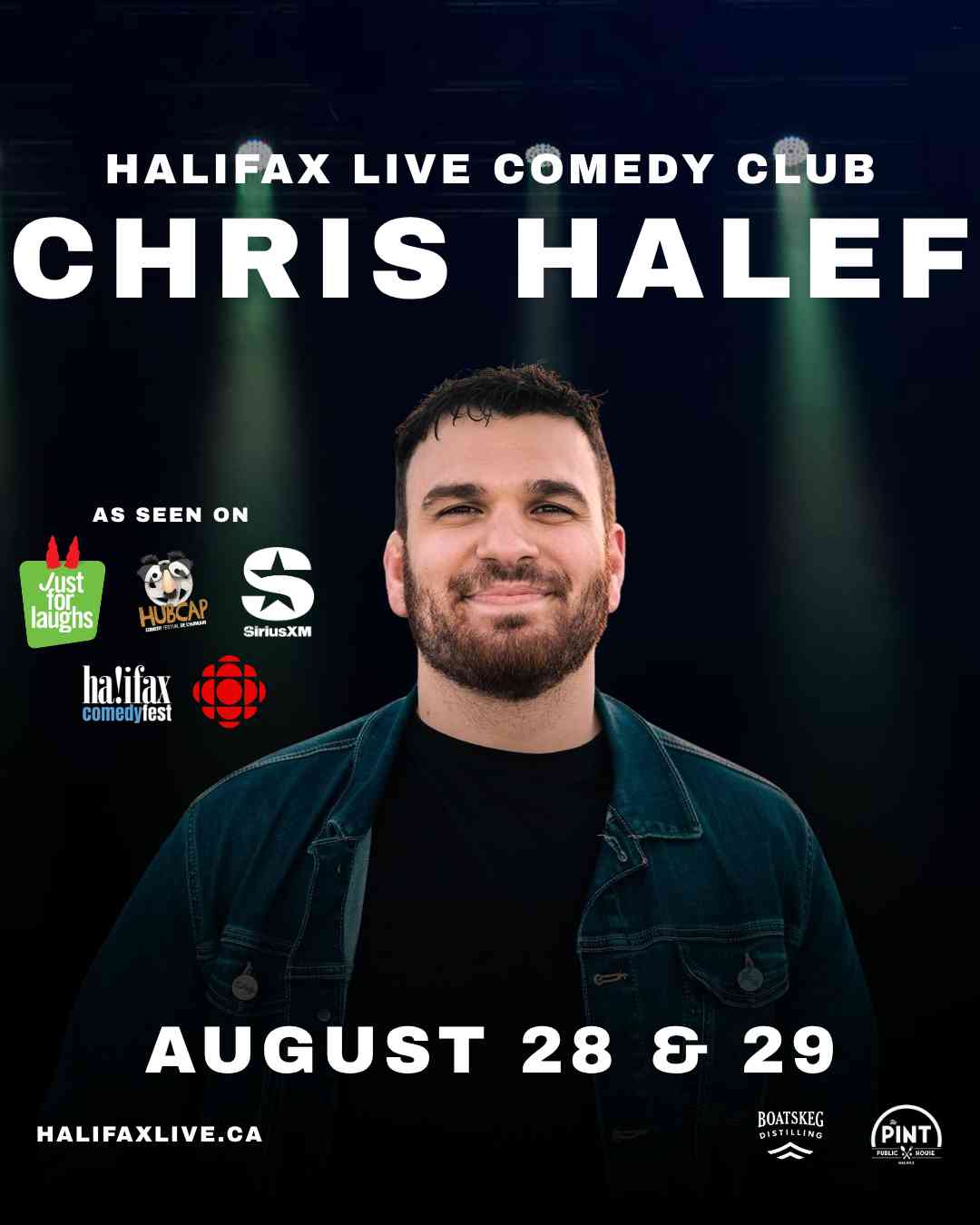 CHRIS HALEF - Live Comedy Show