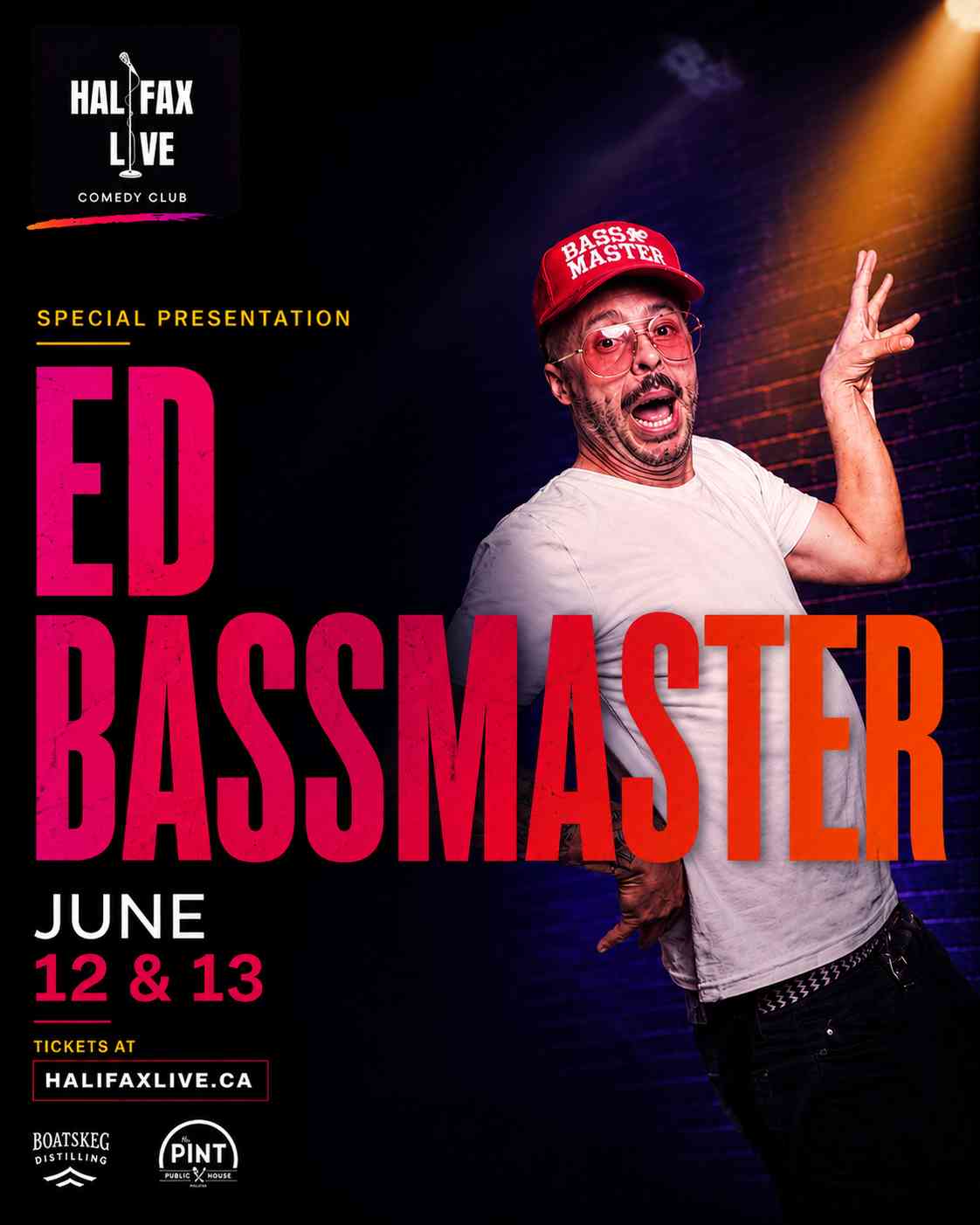 ED BASSMASTER - Live Comedy Show