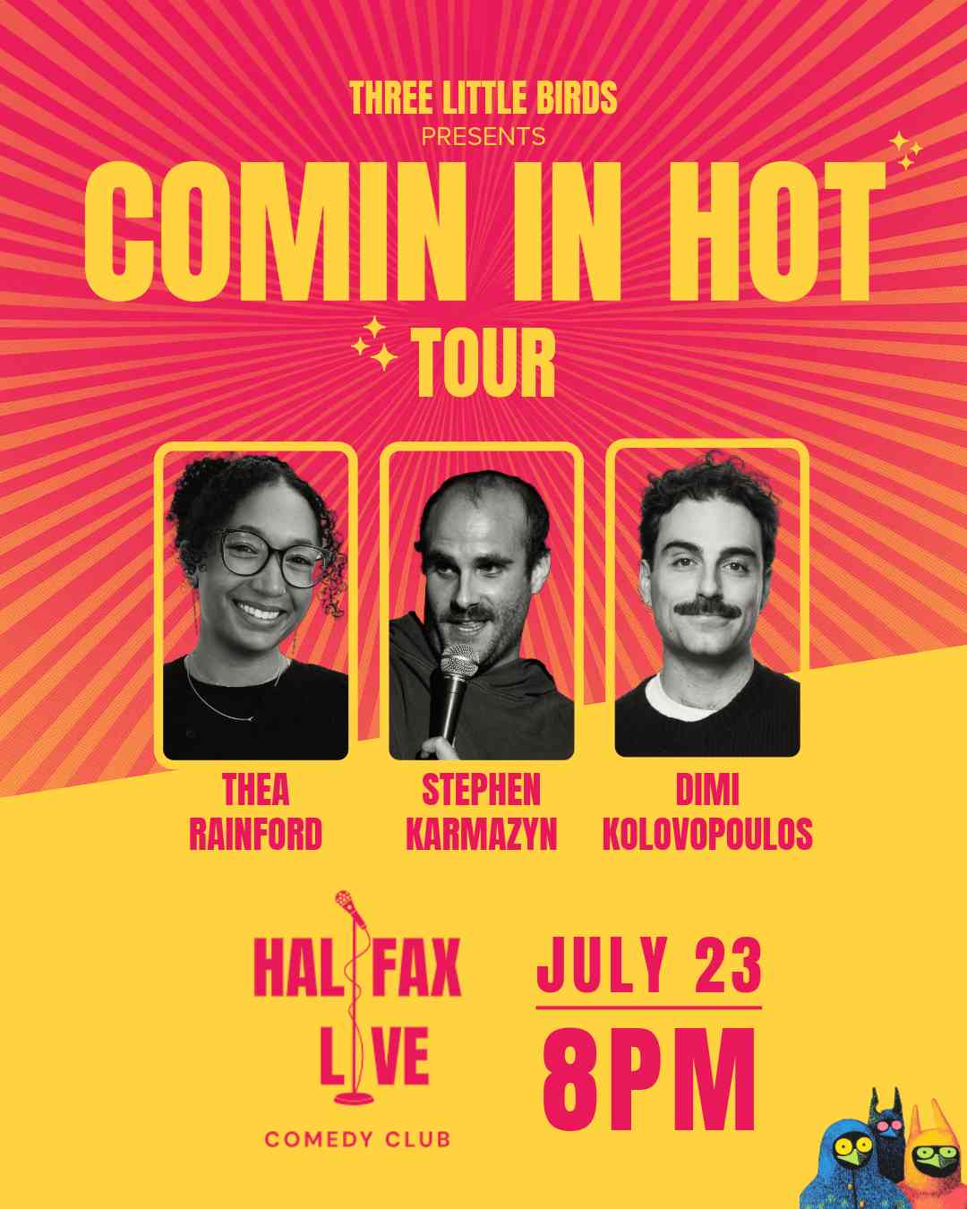 COMIN IN HOT TOUR - Live Comedy Show